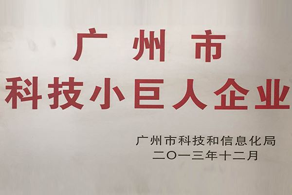 广州市科技小巨人企业